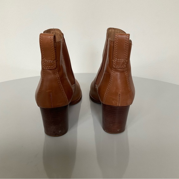 Madewell Regan Bootie Leather English Saddle. Size 7.5 - Picture 8 of 10
